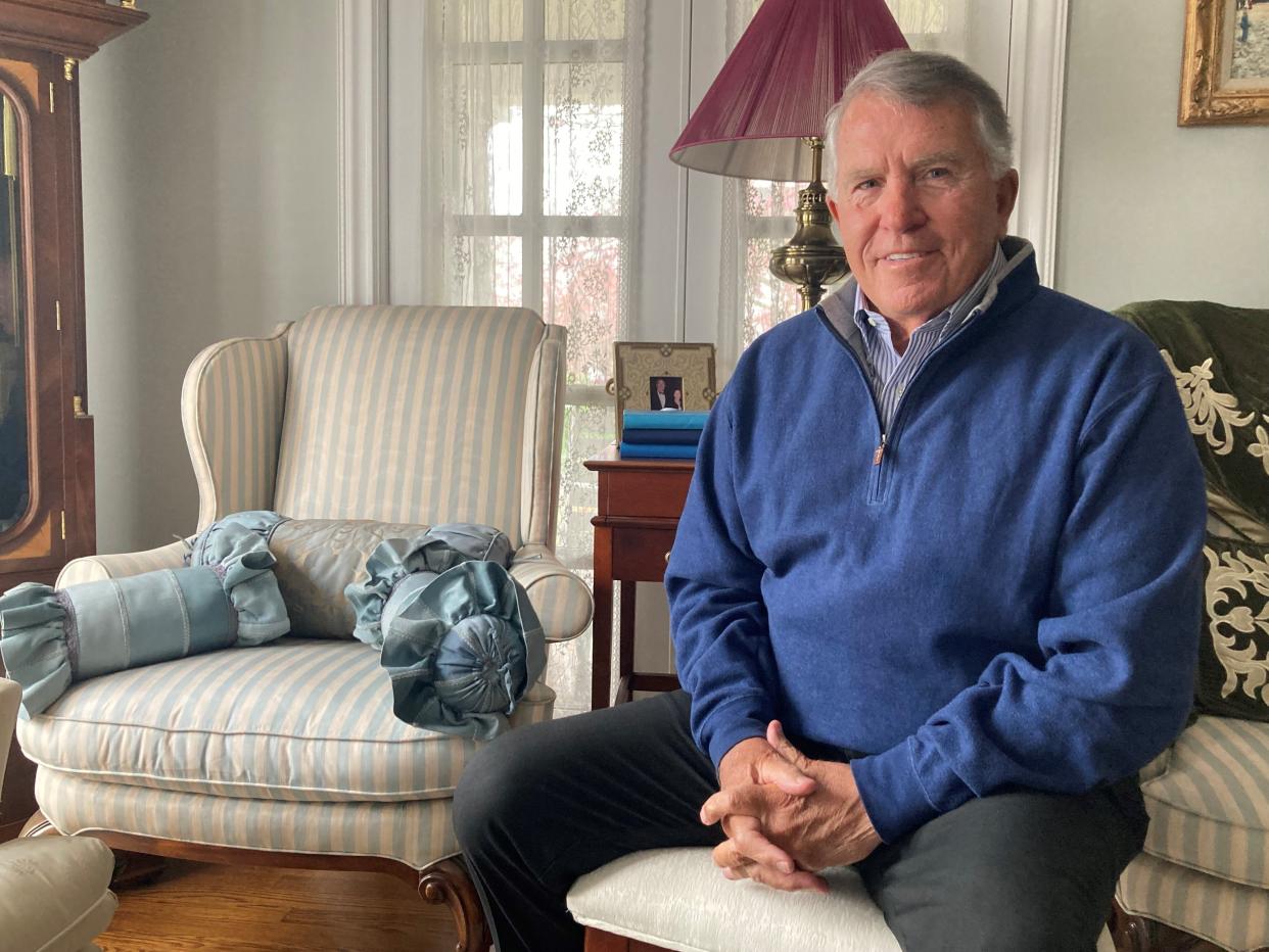 Jack Ford in his Spring Lake home.