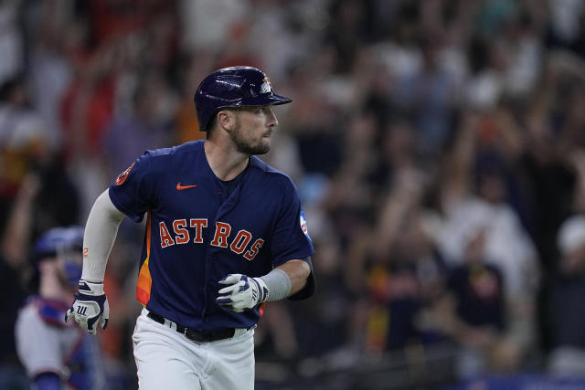 García's grand slam highlights 4-homer game as AL West-leading Rangers beat  Astros 13-5