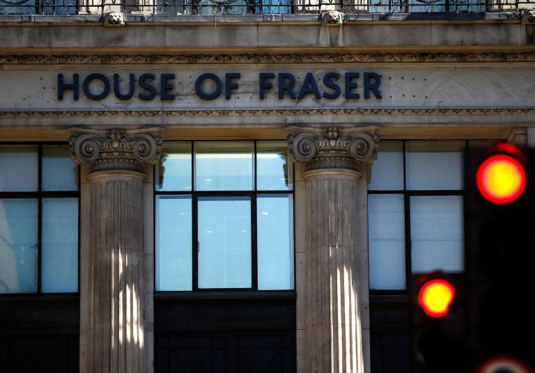 House of Fraser cancels online orders and stops accepting gift cards