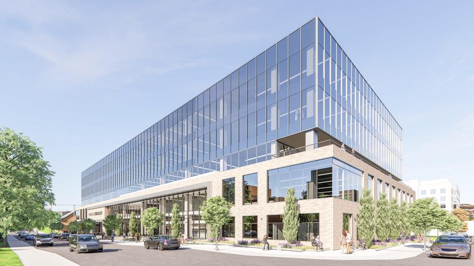 Rendering of new Tennessee Oncology HQ in Nashville