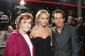 Anne Meara , Christine Taylor and Ben Stiller at the Los Angeles premiere of DreamWorks Pictures' The Heartbreak Kid