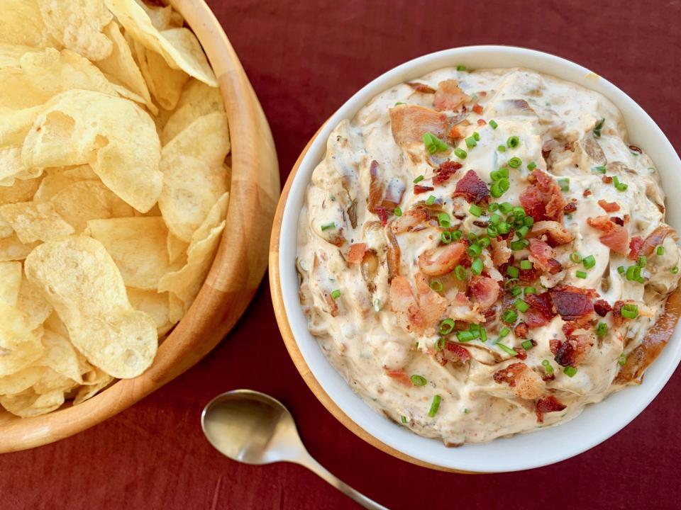 Sweet Onion and Bacon Dip