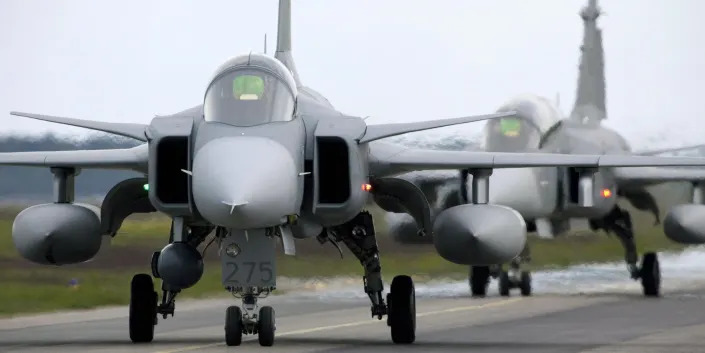 Swedish Saab JAS 39 Gripen