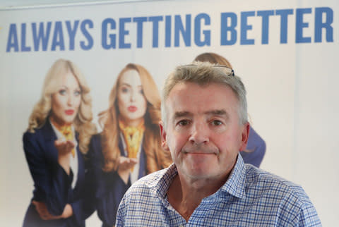 Michael O'Leary has had a tricky few months - Credit: Niall Carson