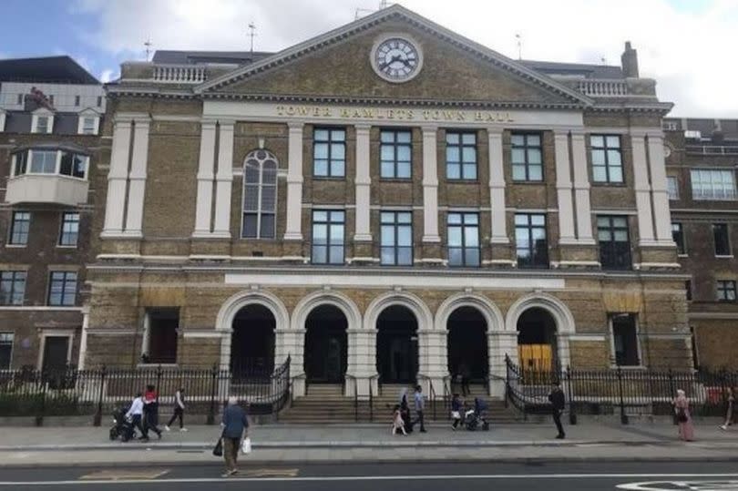 Tower Hamlets Council's annual budget meeting was held at the town hall in Whitechapel