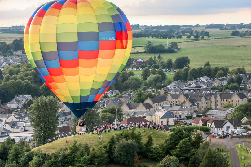 The balloon festival is one of the most exciting days of the year.