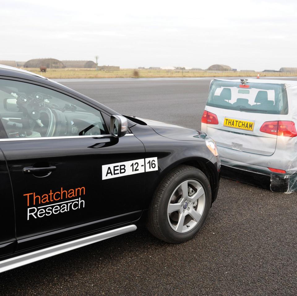 driverless technology test by Thatcham Research