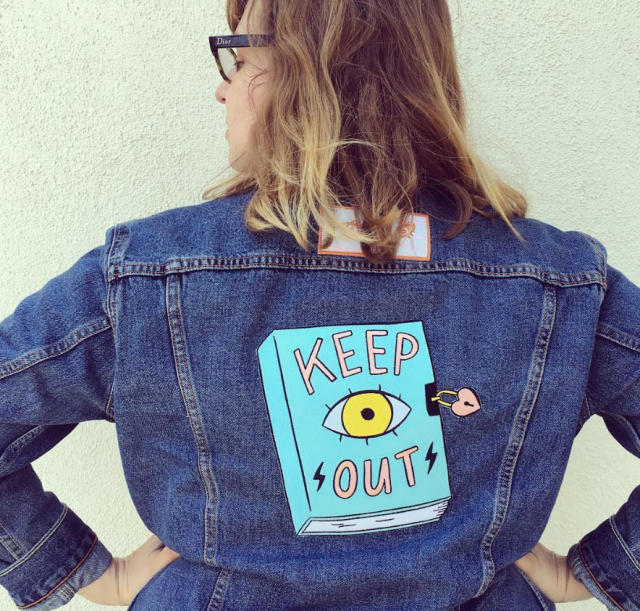 getzzycastle | Custom denim jackets, Painted denim jacket, Painted jacket