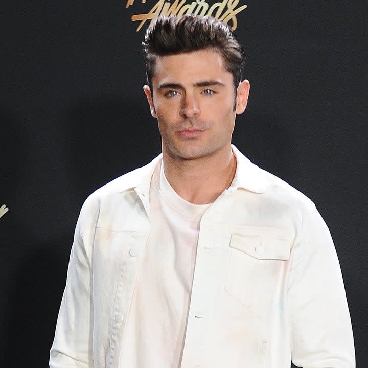 zac at an awards show