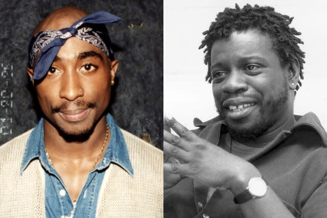 Tupac Shakur and Mutulu Shakur