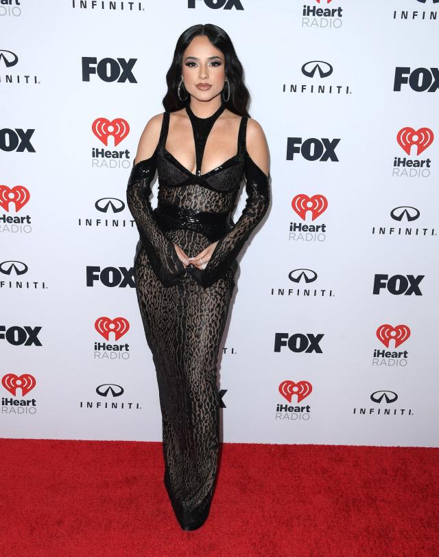 Becky G attends the 2023 iHeartRadio Music Awards.