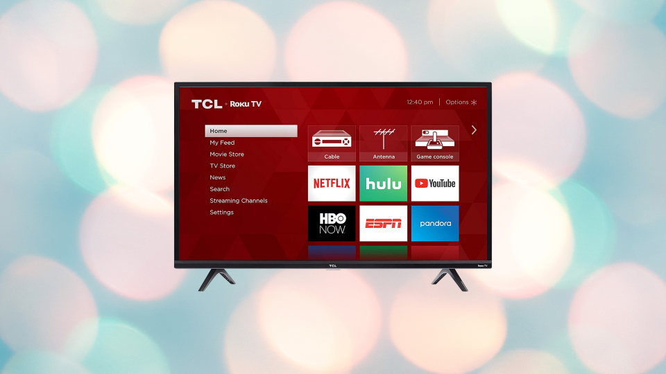 TCL 32-inch HD Roku Smart LED TV. (Photo: Amazon)