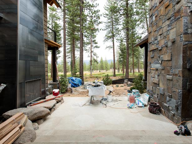 The Outdoor Kitchen, Before