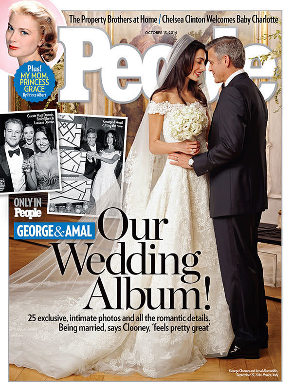 The couple tied the knot at the historic Aman Canal Grande Venice in Italy on Sept. 27.