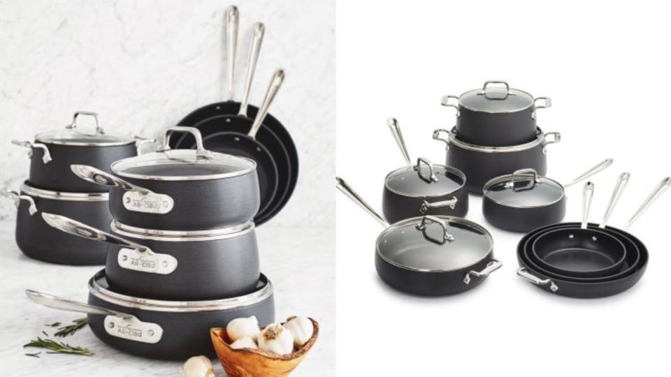 Upgrade your cooking game with a new set of pots and pans from All-Clad.