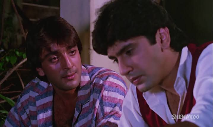 Kumar Gaurav and Sanjay Dutt in 'Naam'