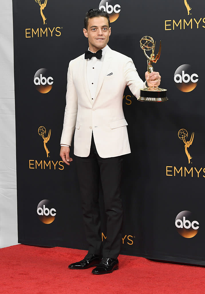 <p>En 2016, Rami Malek obtient l’Emmy Award du meilleur acteur dans une série dramatique. Sa prestation dans Mr.Robot est unanimement reconnue et suscite l’admiration des plus grands acteurs. Dans interview dans GQ Style, Robert Downey Jr. admet même que :”tout le monde devrait s’inspirer du jeu” du jeune acteur. </p>