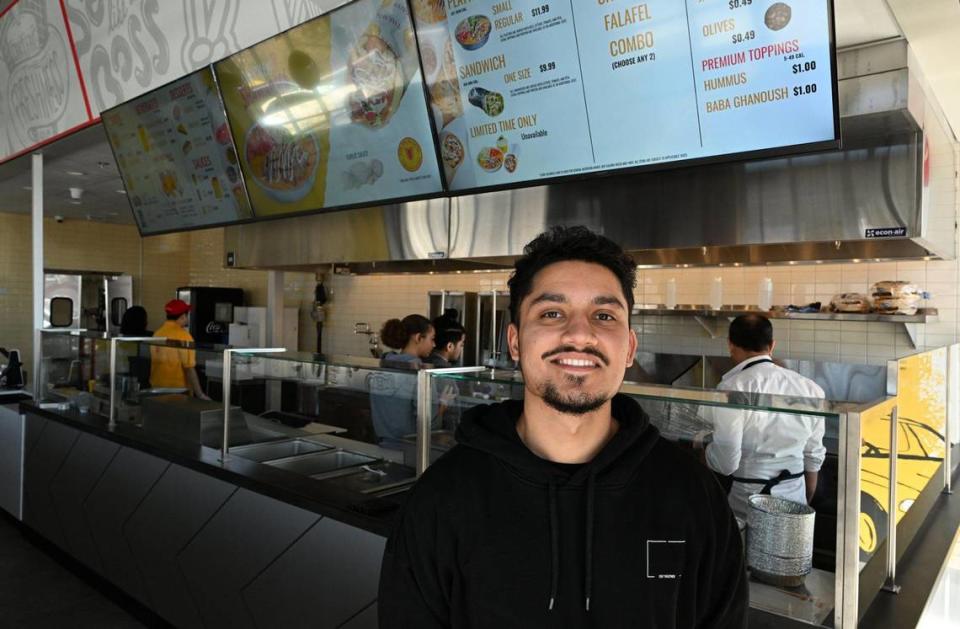 Osama Hanif is an area franchisee for The Halal Guys restaurant and plans to open several more in the metro.