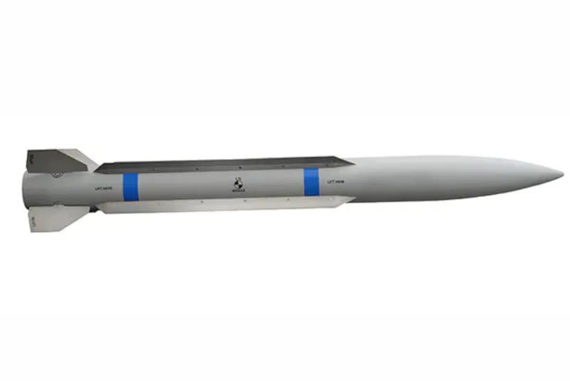 An artist’s conception of the Peregrine missile. <em>Raytheon</em>