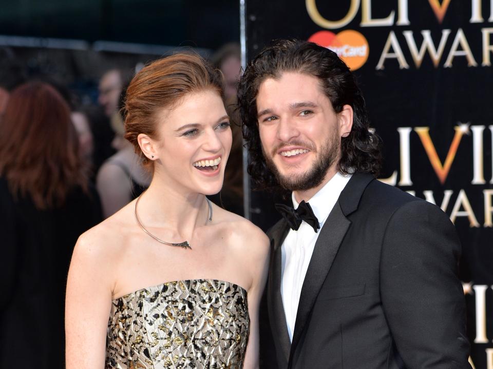 Kit Harington and Rose Leslie Red Carpet 2016 