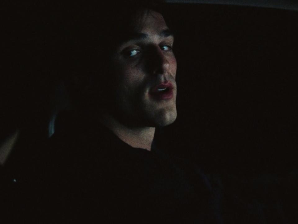 Nate driving a car on season two of "Euphoria."