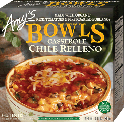 Amy's: Chile Relleno Casserole Bowls