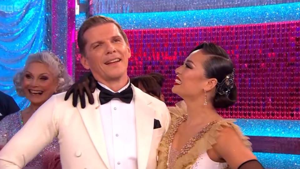 Nigel Harman and Katya Jones on ‘Strictly’ (Strictly Come Dancing, BBC One)