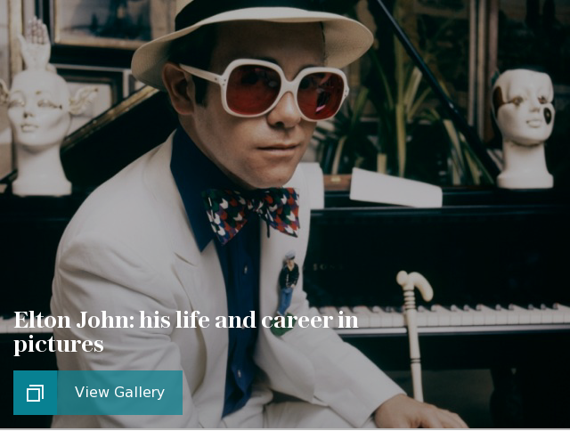 Elton John: his life and career in pictures