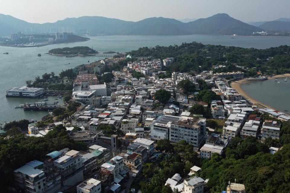 A general view of Peng Chau island (Reuters)