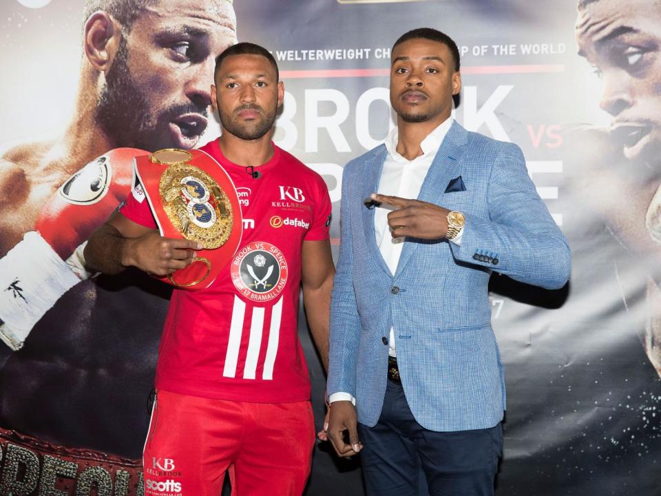 Brook takes on unbeaten American Errol Spence (Getty)