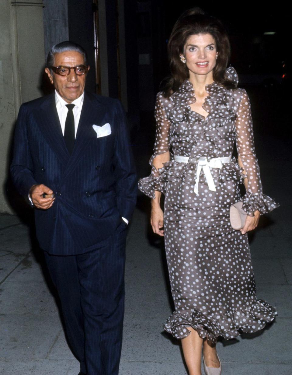 Jacqueline Kennedy and Aristotle Onassis