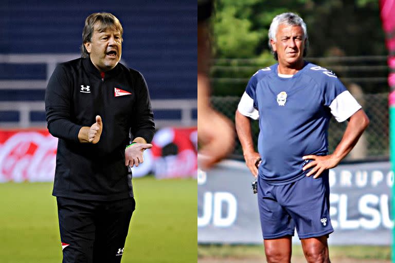 Ricardo Zielinski y Néstor Gorosito, dos entrenadores que potenciaron a sus equipos, por lo que el clásico entre Estudiantes y Gimnasia generará una expectativa mayor este domingo