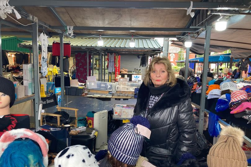 Jacqueline Davies, who has worked the market stalls for 40 years