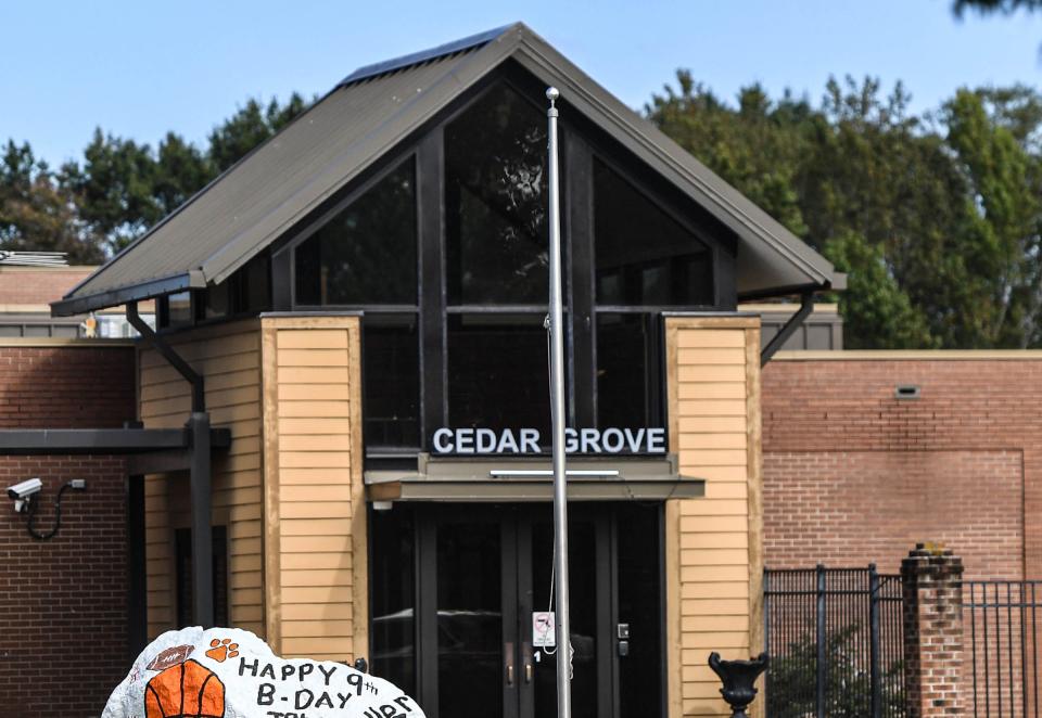Cedar Grove Elementary School in Williamston, of Anderson School District 1 in Anderson County, S.C. Friday, October 13, 2023.