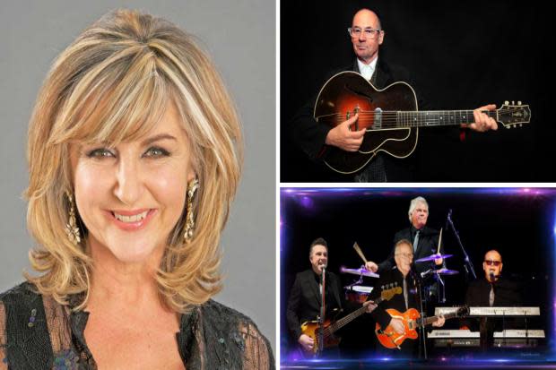 Lesley Garrett, Andy Fairweather Low and Hermans Hermits are all appearing at Medina Theatre in March.