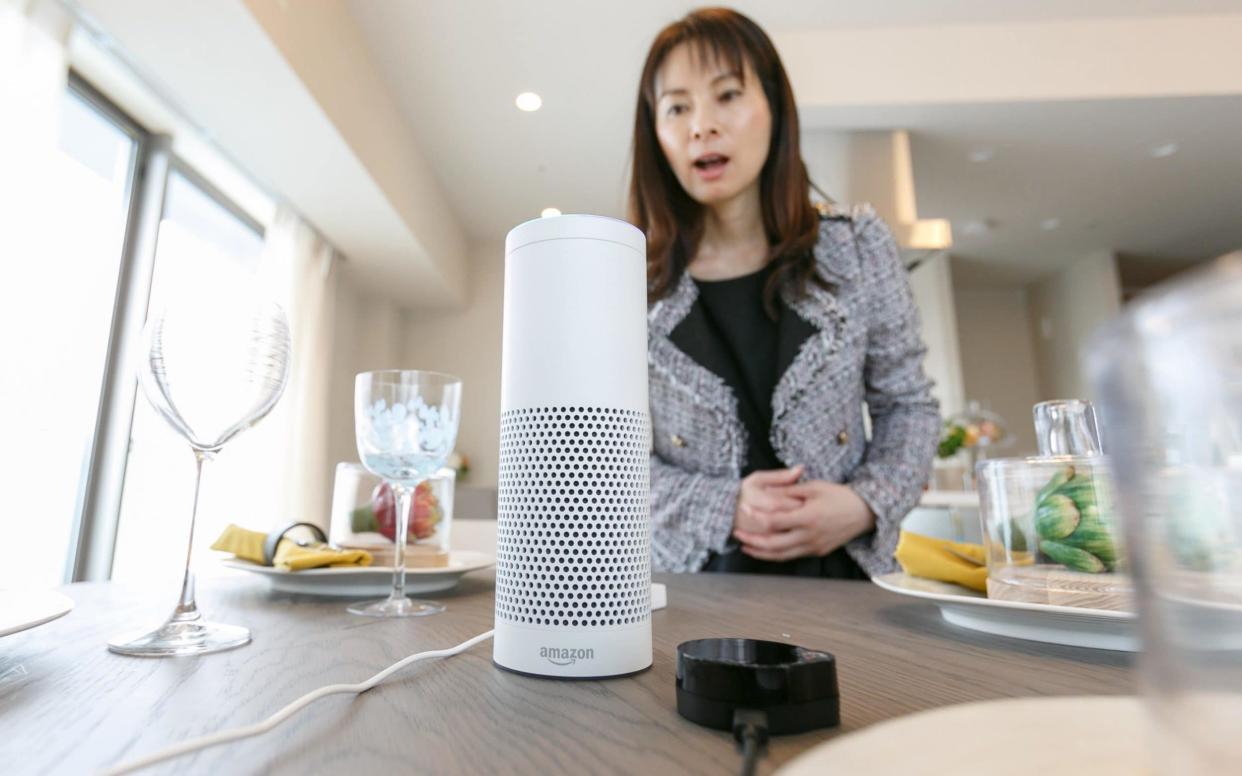 A UN study found that AI-based voice assistants with female voices are helping perpetuate gender biases.  - www.Alamy.com