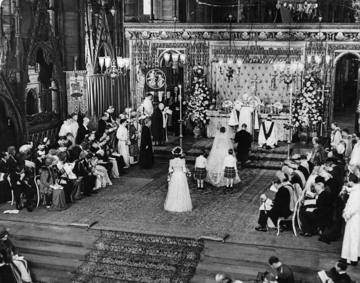 queen elizabeth's wedding