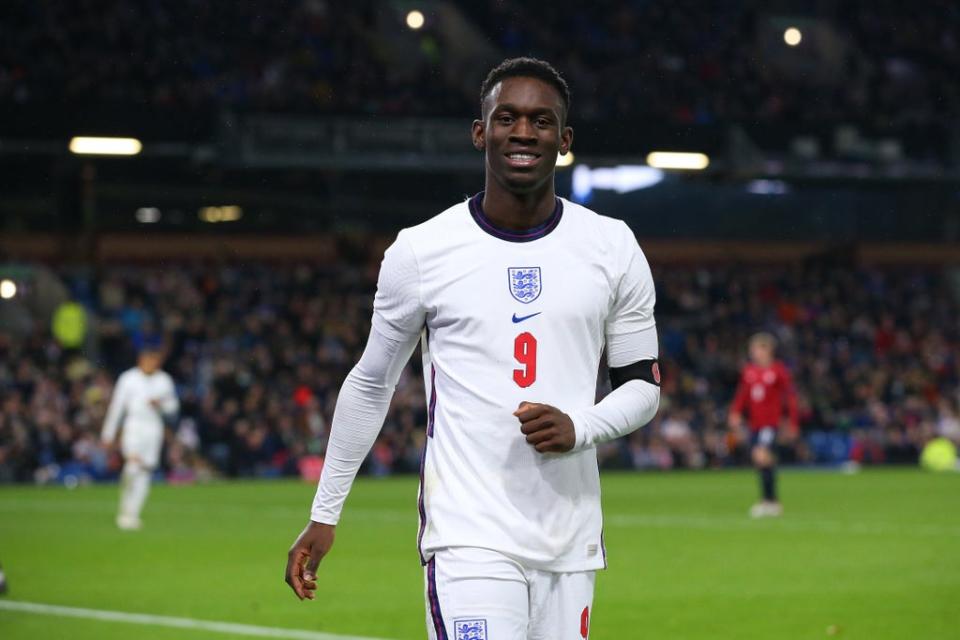 Balogun scored for England Under-21s against Czech Republic on Thursday night  (The FA via Getty Images)