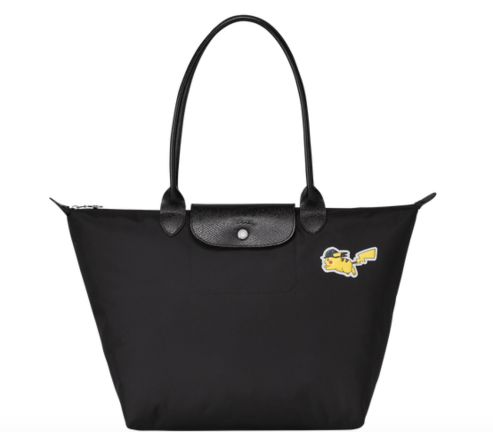 Longchamp X Pokemon large shoulder bag