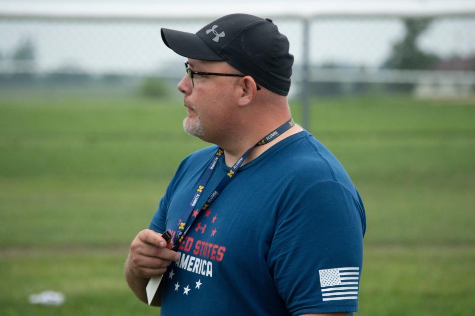 Camden-Frontier coach Rob Wickham looks to lead his varsity football team to back-to-back playoff appearances.