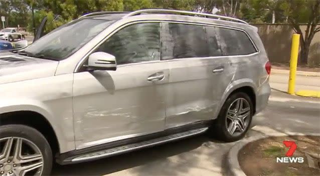 The stolen 4WD. Source: 7News