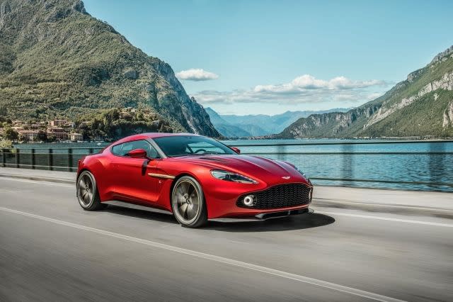 The Aston Martin Vanquish Zagato