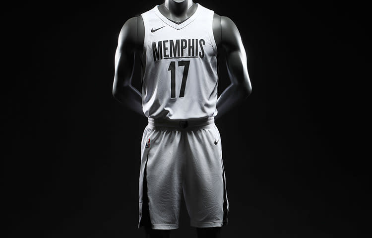 The Memphis Grizzlies’ MLK50 jerseys. (Image via Memphis Grizzlies)