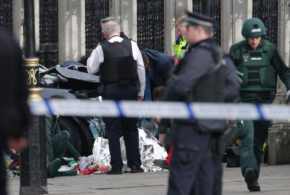 Victim of terror shooting outside of Parliament