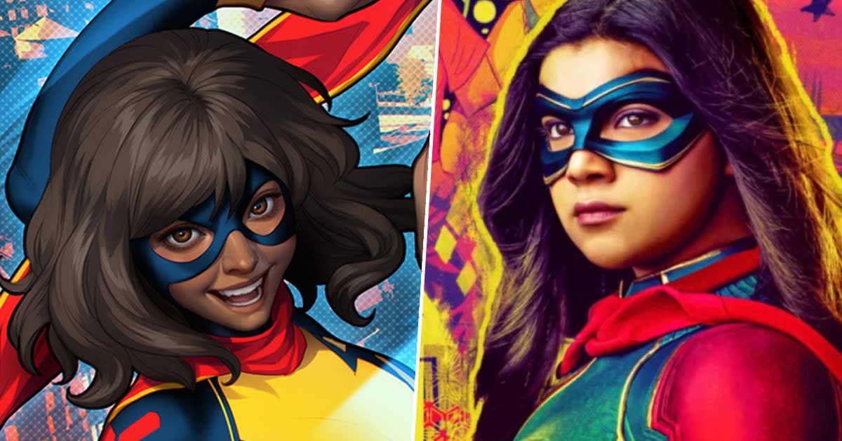  Ms Marvel and Iman Vellani 