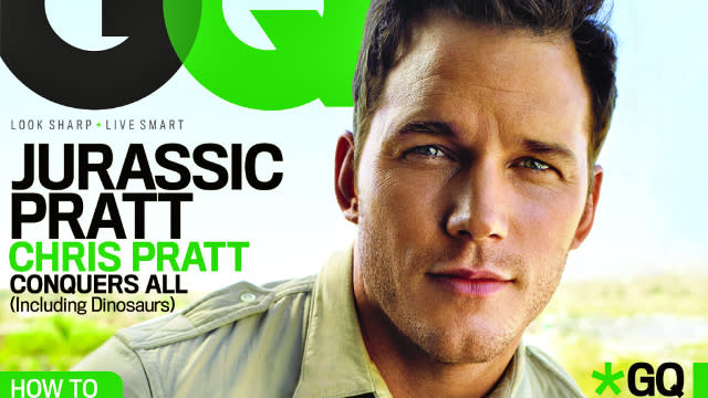 “To give you guys a backstory, um, we’re at the end of a <em>GQ</em> photoshoot and we’re supposed to do this acting DVD, acting video kind of bit for YouTube,” <strong>Chris Pratt</strong> says. “The truth is, it’s hot as hell and I’m drunk...So, I’m trying to improv at the top of my head, but the reality is, I’m not sharp right now. I’m dull. I’m <em>dull</em>.” Which isn’t actually a backstory that explains anything, but who cares because we love Chris Pratt and we love whiskey and we definitely just fell in love with Chris Pratt drunk off whiskey: <strong> NEWS: Chris Pratt reveals his stripper past: 'I was always getting naked’</strong> Pratt’s (drunk) acting lesson cover such dramatic scenarios as: GQ Magazine GQ Magazine Also, what to do when you see a T. rex at a Jamba Juice. “This has been Acting With Chris Pratt. I hope it helps,” he says at the end of his lesson. “I’m guessing it won’t. Just work out a lot and use sunscreen.” The best part might actually be the slogans he comes up with for Fireball: GQ Magazine Especially this one: GQ Magazine <strong> NEWS: Chris Pratt says he and wife Anna Faris are ‘meant to be together’</strong> <em> GQ</em> also had Pratt film an anti-meth PSA, because why not? It’s funny: Meanwhile, on the cover of <em>EW</em>, Chris Pratt is in a wet T-shirt: