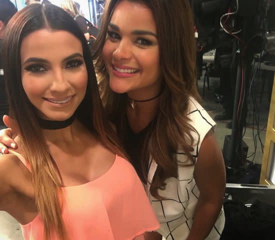 <p>Instagram Patricia Corcino</p> Patricia Corcino y Clarissa Molina en 2016