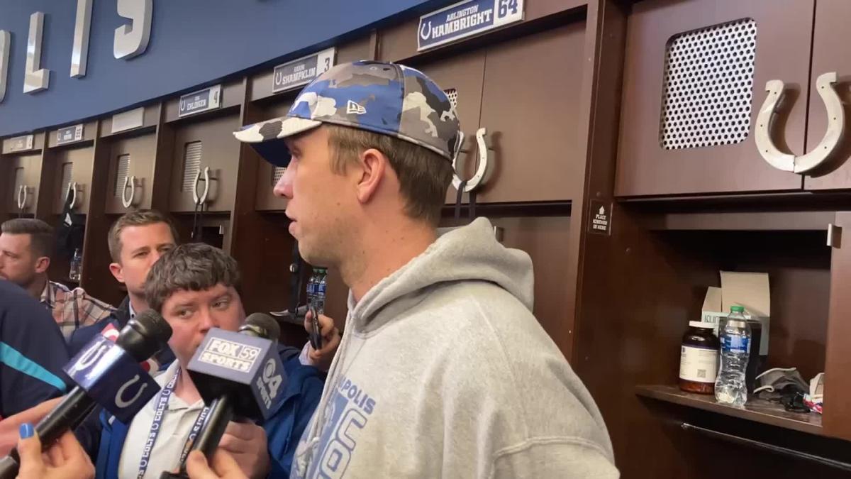 New Colts QB Nick Foles talks about starting