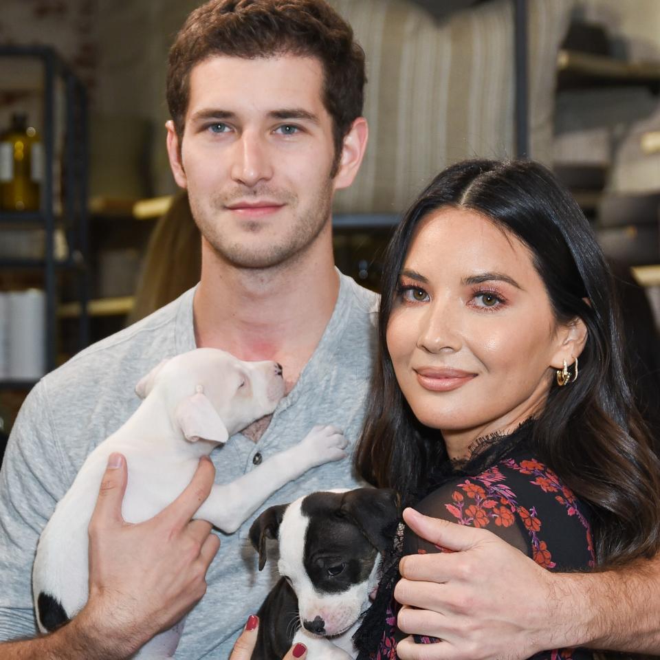 Olivia Munn and Tucker Roberts