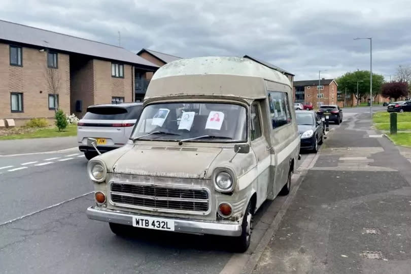 Michael has been banned from parking his vintage motorhome on his own drive because the council considers it an eyesore.